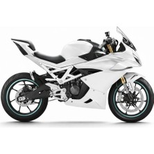 Kaplama Merkezi Cf Moto 450 Sr Parçalı Beyaz Kaplama Folyo