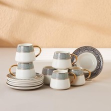 Globe 6 Kişilik Kahve Fincanı Takımı 90 ml