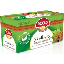 Doğuş Yeşil Çay Tarçınlı Karanfilli Poşet Çay 20X1.75 Gram