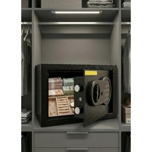 Closter CS-202 Yüksek Kaliteli Ev Tipi Çelik Para Kasası 20X31X20 cm