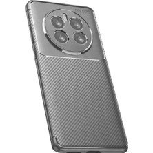 Olinea 12 Kılıf Auto Focus Karbon Kapak - Gri