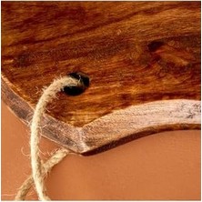 Sunum Tabağı Naturel (33X27X2 Cm)