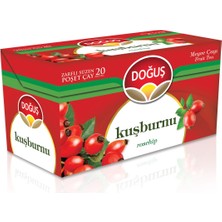  kuşburnu meyve çayı süzen poşet çay 20x2.5 gram