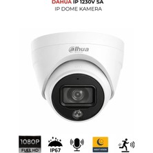 Dahua IPC-HDW1230V-SA-0280B 2mp Profesyonel Ip Sesli Dome Kamera