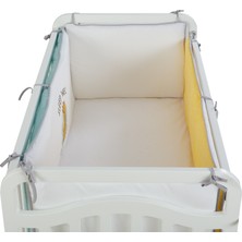 G&G Yan Koruma Seti 60x120 cm Renkli Çift Taraflı Kullanım Özellikleri ile Bebeğinizin Güvenliği