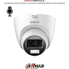 Dahua Hac T1A21P U Il A 0280B Güvenlik Kamerası Full Hd 1080P Smart Dual Light Sesli ve Renkli