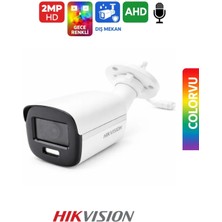 Hikvision Colorvu Ses Kayıtlı Kamera DS-2CE10DF0T-LPFS 2.8mm