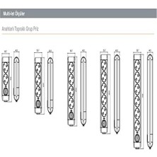 3lü Topraklı Kablolu Ç.k 3mt Priz, Beyaz