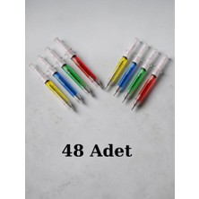 Nostaljik Lezzetler 48 Adet 0.7 Uçlu Şırınga Kalem