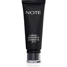 Uravas Store Note Cosmetics Luminous Moisturizing 02 Beige Nemlendirici Etkili Spf 15 Kapatıcı Fondöten