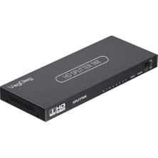 1080P Full Hd 1 Giriş 8 Çıkış HDMI Splitter Görüntü Ayırıcı Bölücü Adaptör