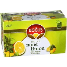 Doğuş Nane Limon Bitki Çayı Süzen Poşet 20X2 Gram