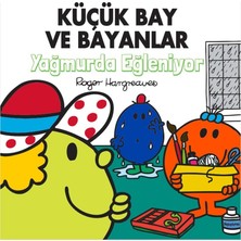 Küçük Bay ve Bayanlar Yağmurda Eğleniyor
