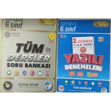 Tonguç 6. Sınıf Yazılı Denemeleri 2. Dönem 1 ve 2. Yazılı+Tüm Dersler Soru Bankası