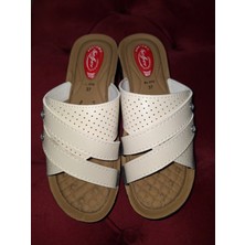 maxxi Kadın Anatomik Tabanlı Günlük Terlik - Aksesuar Detaylı Ortopedik Terlik