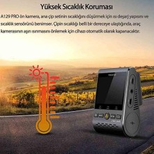 A129 Pro 4K Ultra Hd 5ghz Wifi Gps'li Araç Kamerası