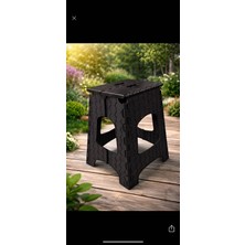 Mb Plas Katlanır Büyük Boy Tabure Siyah