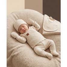 Minory Baby - %100 Pamuk 7'li Hastane Çıkışı Seti | Yenidoğan 7'li Set | Waffle Kumaş