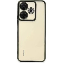 Olinea Redmi 13 4g Kılıf Lensli Silikon - Yeşil