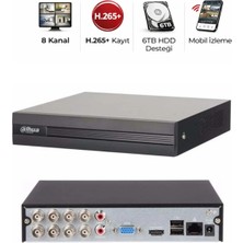Dahua XVR1B08I-T Wizsense 8 Kanal Dvr Güvenlik Kamera Kayıt Cihazı