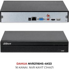 Dahua NVR2116HS-4KS3 16 Kanal Profesyonel Ip Kamera Kayıt Cihazı