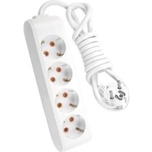  r-tech 4lü topraklı grup priz 3 metre