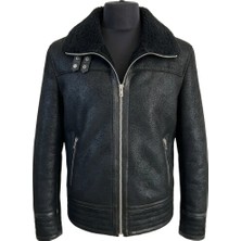 Asus Deri - Helmut- Koyun Kürkü Erkek Ceket