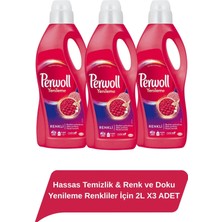 Perwoll Hassas Temizlik, Renk Ve Doku Yenileme Renkliler İçin 2L X3 Adet