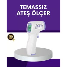 Asiltech Temassız Ateş Ölçer Dijital Kızılötesi Termometre Yüksek Hassasiyet Hızlı Ölçüm