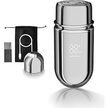 Uravas Store Pluzz Şarjlı Taşınabilir Unisex Mini Sakal Yanak Tıraş Makinesi