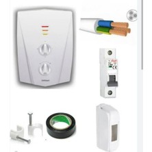 Cemsan C 3300 Şofben 4mt Kablolu Orjınal Tam Takım Set ( Montaj Hariç ) Paket