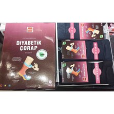Şirin Giyim -Şirin 4100 Bambu Bayan Diyabetik Çorap 6 Adet