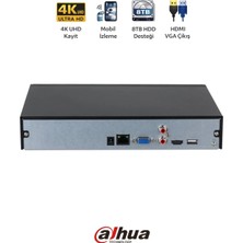 Dahua NVR2104-4KS3 4 Kanal Cctv Ip Kamera Nvr
