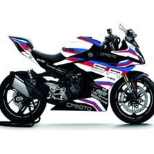 Kaplama Merkezi Cfmoto 450SR Kaplama Motosiklet Sticker Etiket Modeli Hp4 Rr
