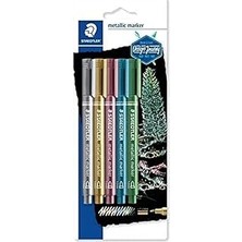 Uravas Store Staedtler 8323S Bk5 Metalik Markör 5'li Set