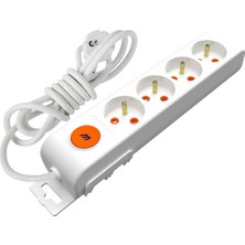  mutlusan ri-tech 4 lü 5 metre ups grup priz