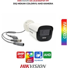 Hikvision 3.6mm Colorvu Gece Renkli Kamera DS-2CE10DF0T-PF