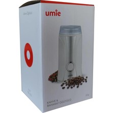 Umie 160W Beyaz Kahve ve Baharat Öğütücü 65 gr Kapasiteli Ergonomik Yapı ile Konforlu Tasarım