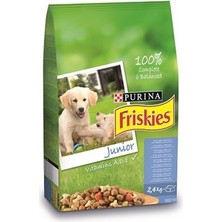 Friskies Tavuklu Sütlü Ve Sebzeli Yavru Köpek Maması 2.4Kg
