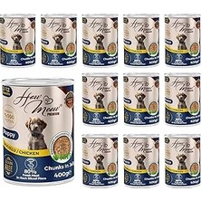 Uravas Store Yavru Tavuklu Jöleli Konserve Mama 400 gr x 12 Adet