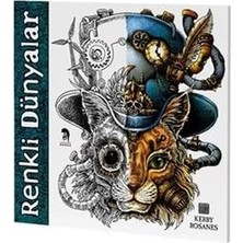Renkli Dünyalar - Yetişkinler Için Boyama Kitabı