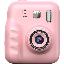 İsmiyle Al Mini Çocuk Kamerası Fotoğraf Video Çekim 4 Rulo Baskı Kağıdı ve 5 Kalem Hediyeli