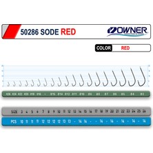 Owner 50286 Sode Red Iğne