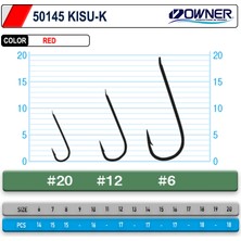 Owner 50145 Kisu-K Red Iğne