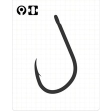 Fudo 3001 Iseama Delikli Pa_la Black Nikel Iğne Made In Japan