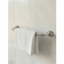Clk Banyo 50 cm Parklak Krom Banyo Havluluğu - Duvara Montajlı %100 Pirinç Malzeme