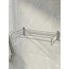 Clk Banyo Bella Banyo Raf Havluluk Duvara Montajlı 45 cm - Modern Banyo Düzenleyici