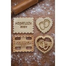 Günyan Store Hoşgeldin Bebek Kurabiye Kalıbı Seti