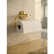 Clk Banyo Bella Paslanmaz Duvara Montajlı Kapaksız Kağıt Havluluk - Mutfak ve Banyo Havlu Tutucu Sarı