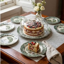 Fecra Vintage Emerald 8 Parça Sunum Seti